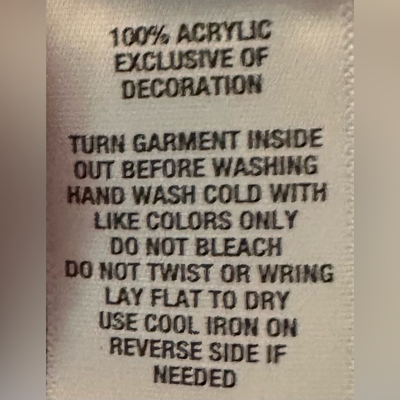 New w/tags Christmas Sweater Pullover Crew Neck Size Small - Picture 7 of 7